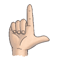 Hand Finger Sticker by Stickerpacks.design