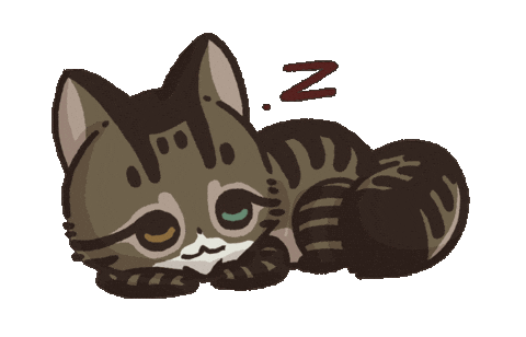 Tabby Cat Sticker