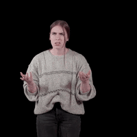 SkyMineMedia film confused scream camera GIF