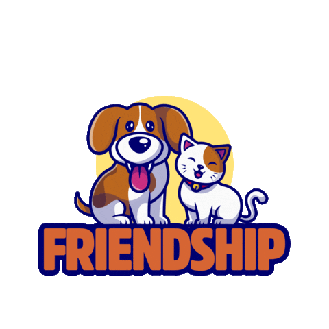 Friendship Monarka Sticker