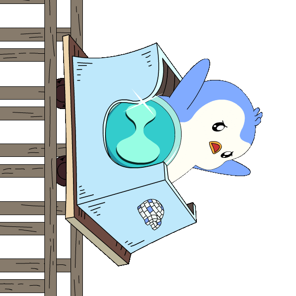Crypto Penguin Sticker by Pudgy Penguins