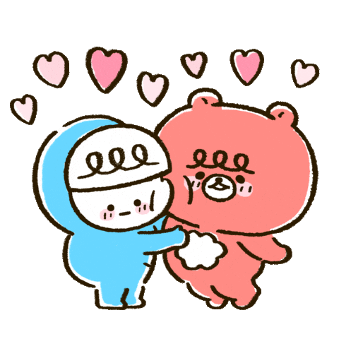 Friends Love Sticker by weiweiboy