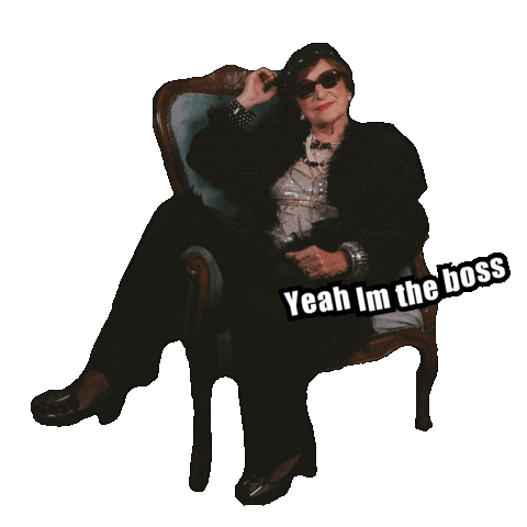 teteaccessories sunglasses boss accessories girlboss Sticker