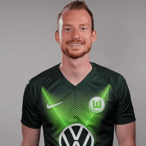 Soccer Reaction GIF by VfL Wolfsburg