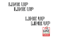 Line Up Cycling Sticker by Rafał Majka