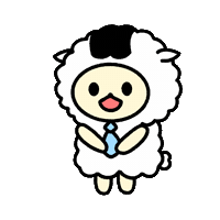 Sheep Thank Sticker