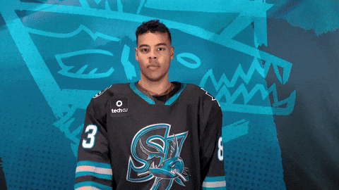 Number One Hockey GIF by San Jose Barracuda