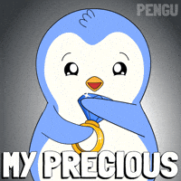 Looking Lord Of The Rings GIF by Pudgy Penguins