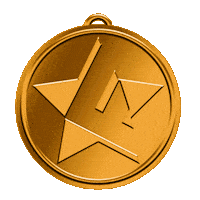 Gold Medal Win Sticker by Die Finals
