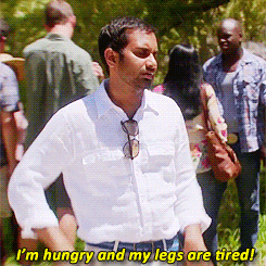 tired parks and recreation GIF