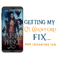 CN_crawford angel reading paranormal fallen angel Sticker