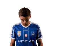 Football Hello Sticker by FC Blau Weiß Linz