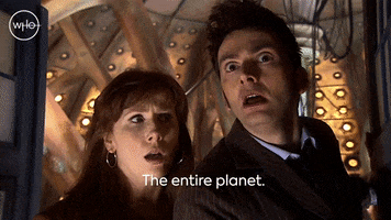 David Tennant Planet GIF by Doctor Who
