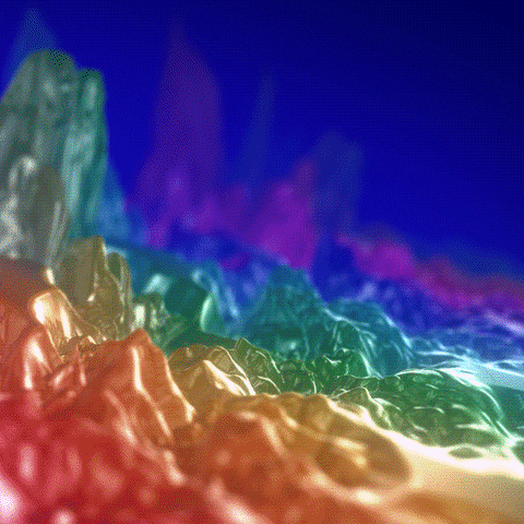 Loop Rainbow GIF by xponentialdesign