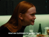 What Am I Supposed To Do With That Sadie Sink GIF by Taylor Swift