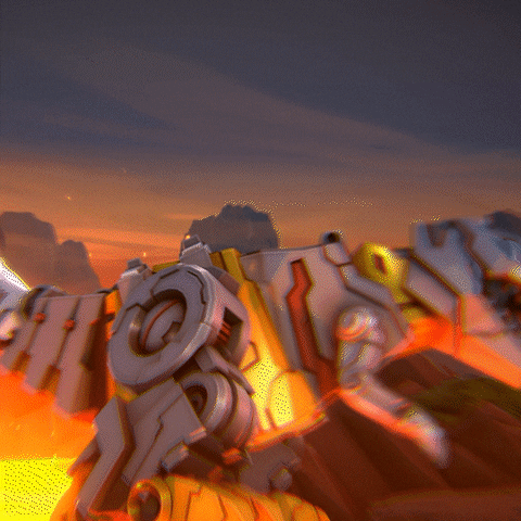 TransformersTacticalArena giphyupload angry fire robot GIF