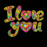 I Love You Hearts GIF