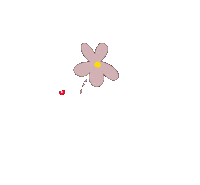 TLKT heart flower daisy katie Sticker