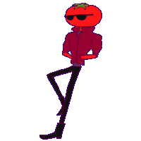 Tomate Sticker by Dr Neuron