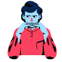 Animation Thinking Sticker by Furryhead