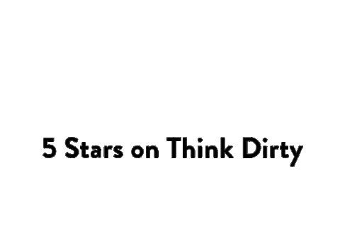 ratings 5 stars Sticker by Think Dirty