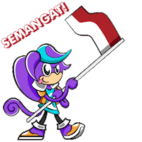 Celebration Mascot Sticker by Carinih