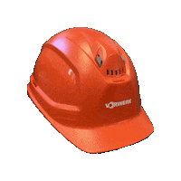 friedrich_vorwerk baustelle helm kopf schutz Sticker