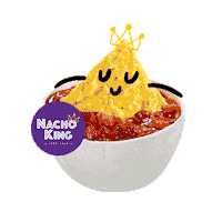 therealnachoking nacho nachos soextra goextra Sticker