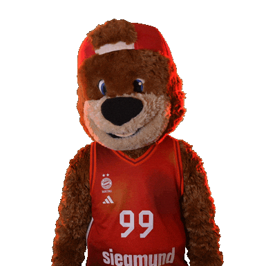 Mascot Thumbs Up Sticker by FC Bayern Basketball