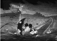 Black And White Disney GIF