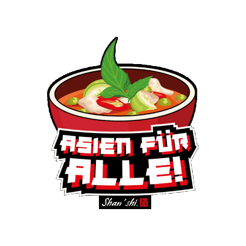 Curry Asien Sticker by Shan Shi Austria