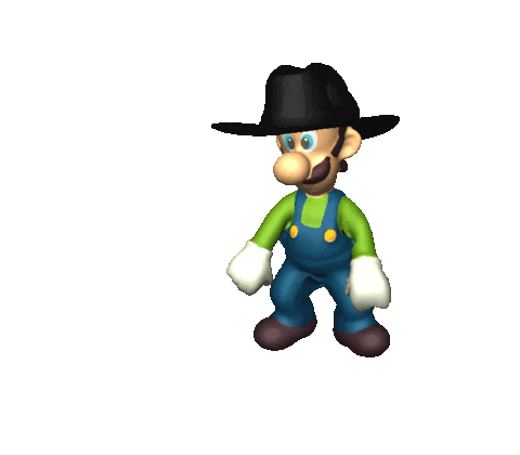 Mario Brothers Dancing Sticker by AnimatedText