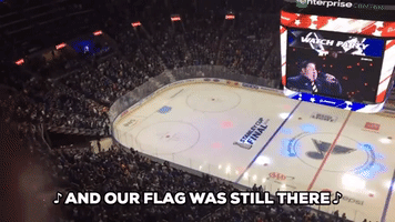 St. Louis Blues Fans Sing National Anthem