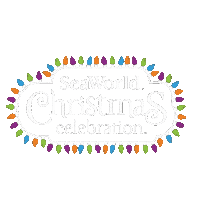 Seaworld San Antonio Christmas Sticker by SeaWorld