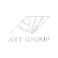 avtgroup avtg avtglogowhite Sticker
