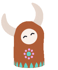 StudioLeatham terracotta studioleatham spirit guardian Sticker
