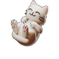 Cat Love Sticker by Seorang Zaki