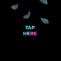 poppillustration green tap here leaves feuilles GIF