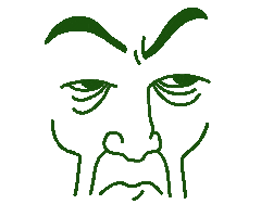 Face Monster Sticker