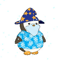 Snow Shaking Sticker by Pudgy Penguins