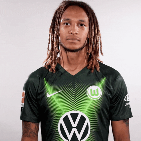 Kevin Mbabu Soccer GIF by VfL Wolfsburg
