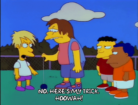 Scared Season 3 GIF by The Simpsons