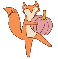 Fall Thanksgiving Sticker by Meri Meri