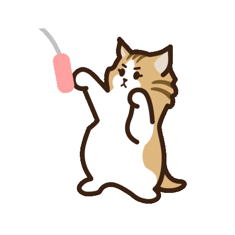 moffme giphyupload cat pet 猫 Sticker