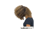 girl hair flip Sticker by Salon Line