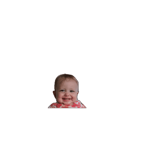 Hungry Baby Sticker by Samantha