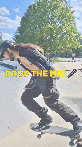 Skate Mic GIF