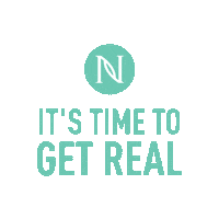 Get Real Sticker by Neora