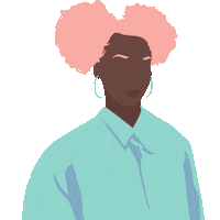 Afro Hair Wash Day Sticker by IVYWILD