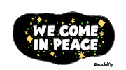 Space World Sticker by Socialfly